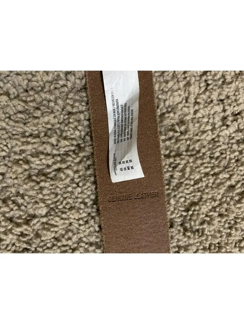 Men's American eagle outfitters belt brown Size 30